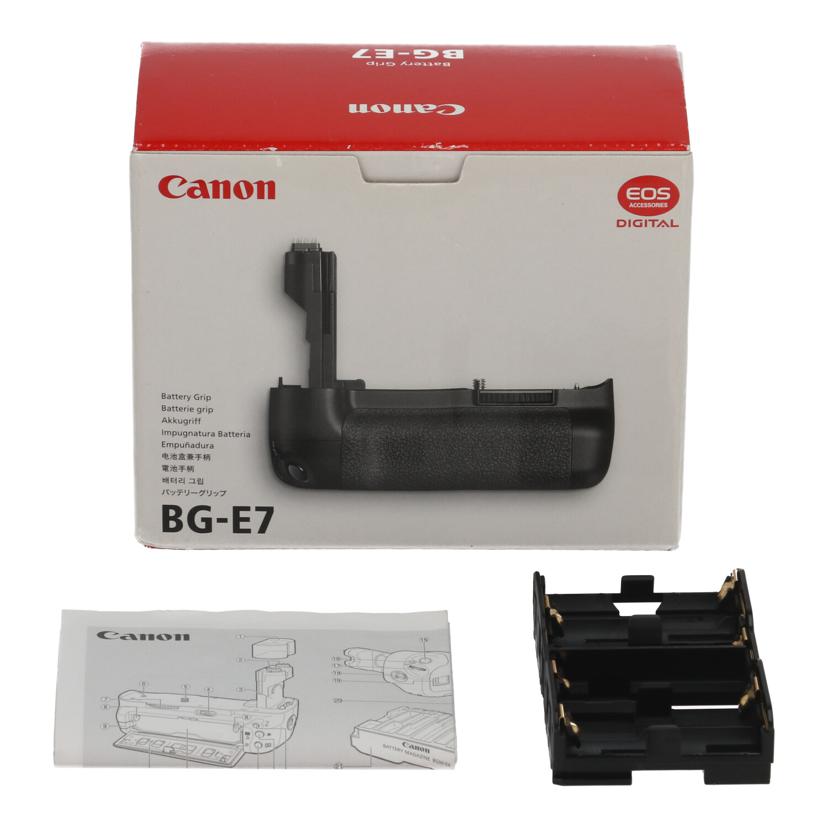 Canon キヤノン　/バッテリーグリップ/BG-E7//0100004384/Bランク/05