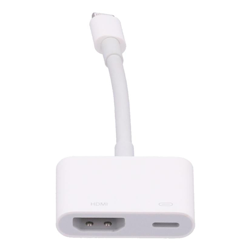 Apple　 アップル　/Lightning－Digital　AVアダプター/MD826AM/A//-/Bランク/69