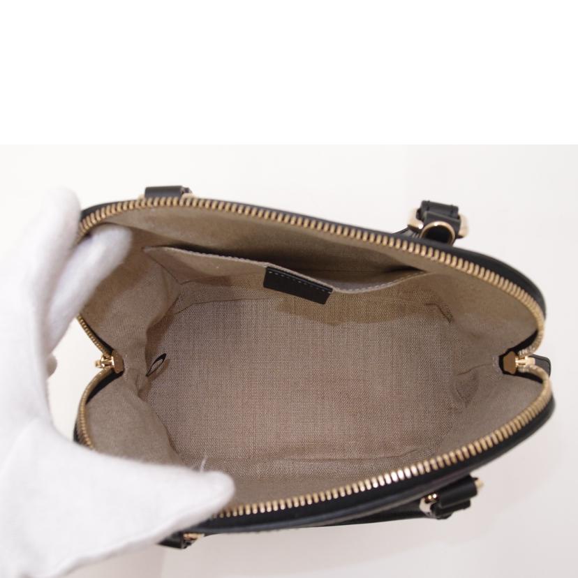 GUCCI グッチ/マイクログッチシマ2wayハンド／ブラック/449654//520***/Sランク/69