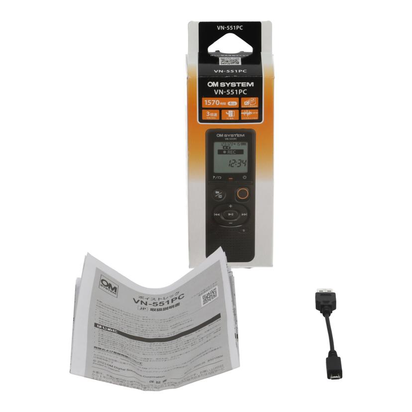 OM　SYSTEM OMデジタルソリューションズ　/ボイスレコーダー/VN-551PC//420720276/Bランク/05
