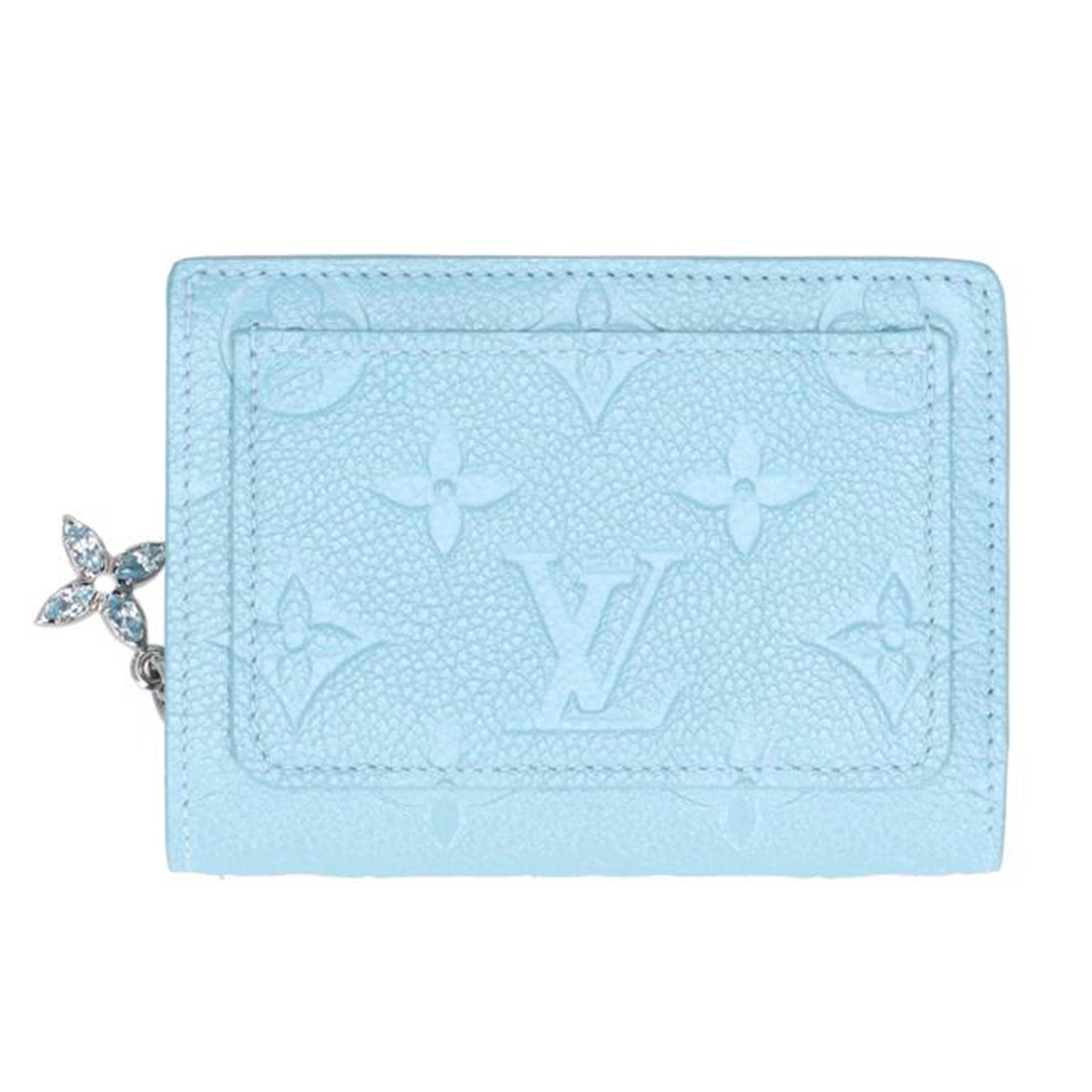LOUIS　VUITTON ルイヴィトン/ポルトフォイユ・クレア／アズールフロスト/M12188//RFI*/SAランク/91