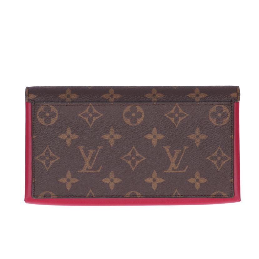 LOUIS　VUITTON ルイ・ヴィトン/ポルトフォイユ・フロール／モノグラム／フューシャ/M64585//CA5***/Aランク/09