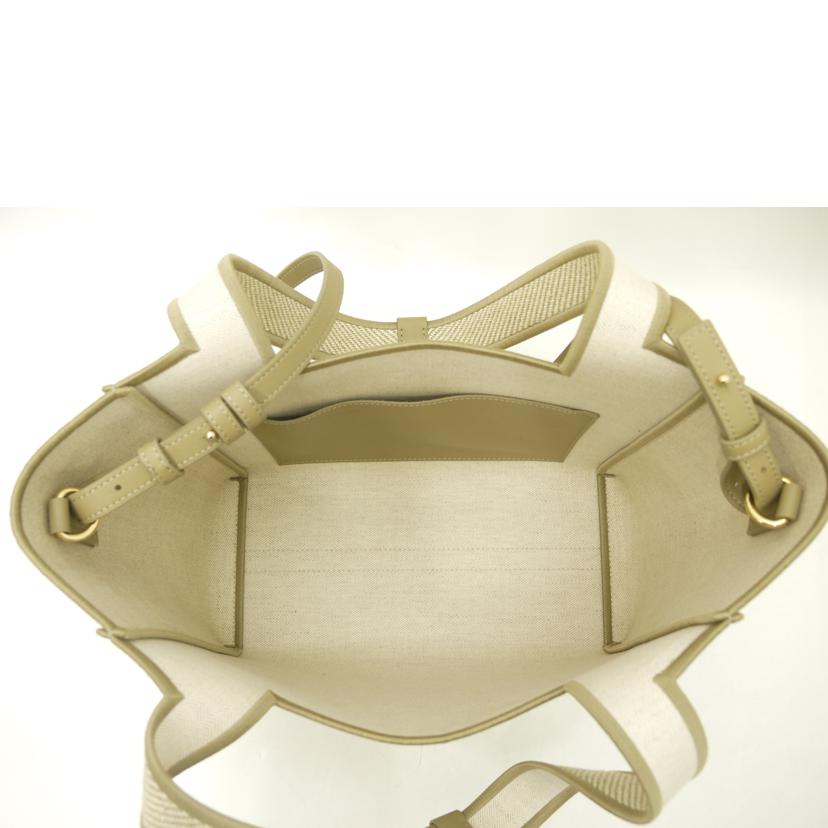 LOEWE ロエベ/フォント2wayトート/ベージュ/ALF1B61X11//Aランク/69
