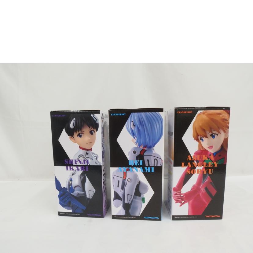 BANDAI バンダイ/エヴァンゲリオン　フィギュア3体セット/一番くじ//Sランク/82