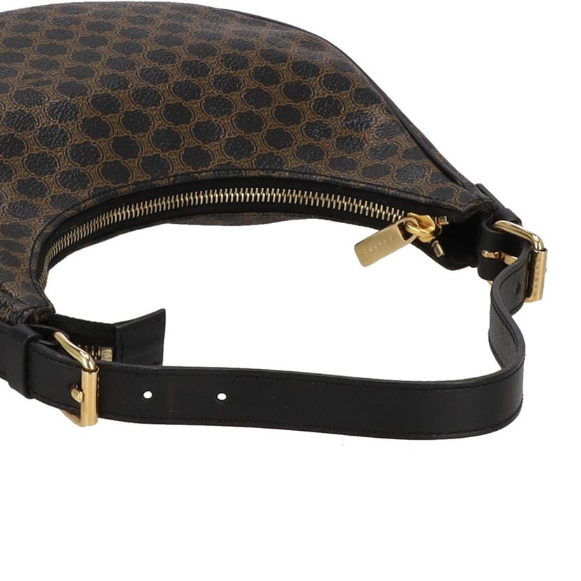 CELINE セリーヌ/シンテージ／マカダム柄クロワッサン型ワンショルダー/CE00/13//ABランク/91