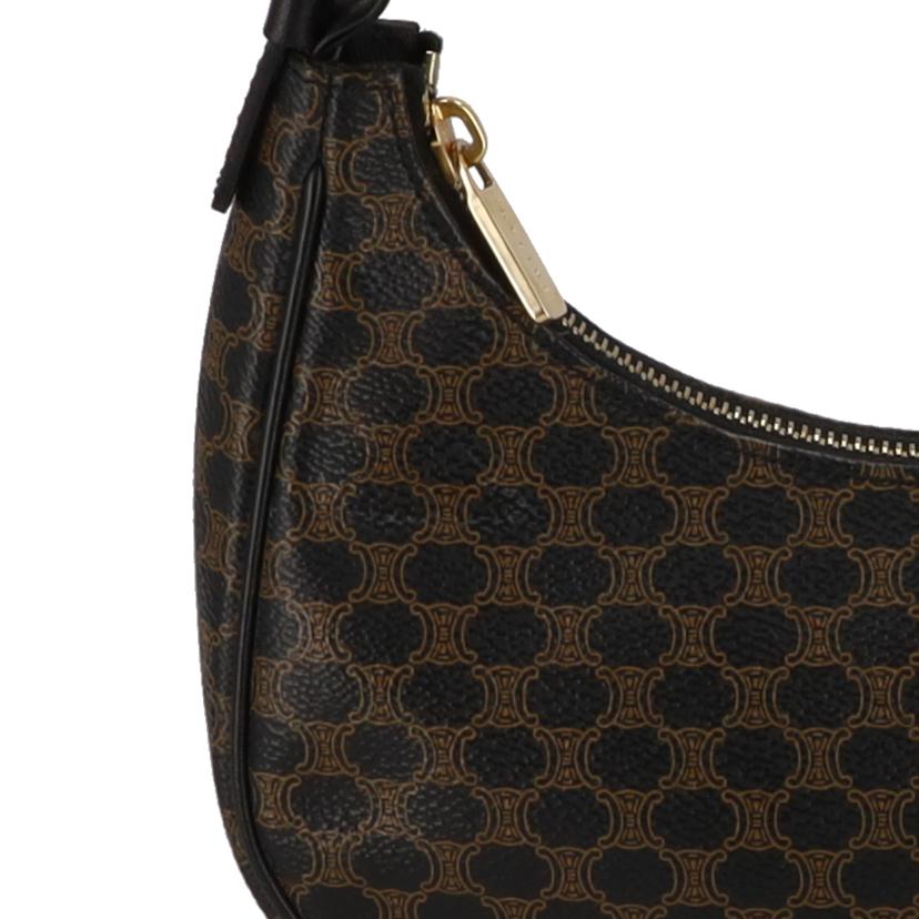CELINE セリーヌ/シンテージ／マカダム柄クロワッサン型ワンショルダー/CE00/13//ABランク/91