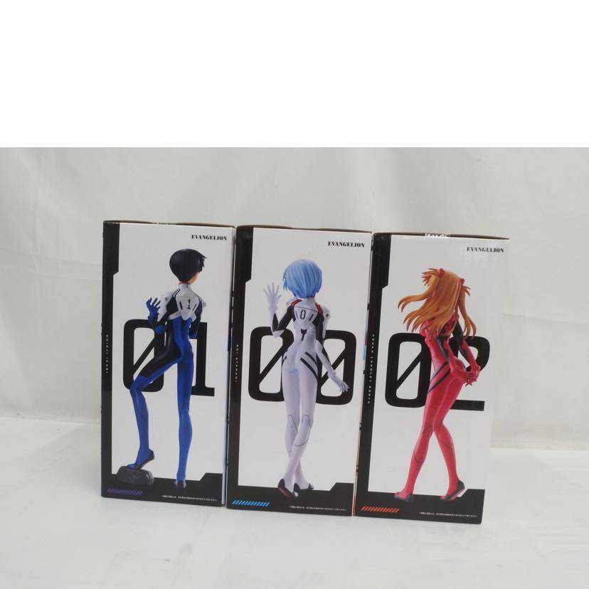 BANDAI バンダイ/エヴァンゲリオン　フィギュア3体セット/一番くじ//Sランク/82