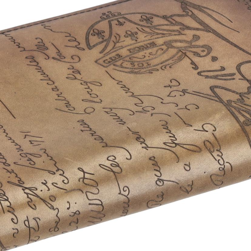 BERLUTI ベルルッティ/カリグラフィスクリットレザーラウンドジップ長財布//Aランク/75