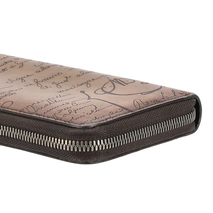 BERLUTI ベルルッティ/カリグラフィスクリットレザーラウンドジップ長財布//Aランク/75