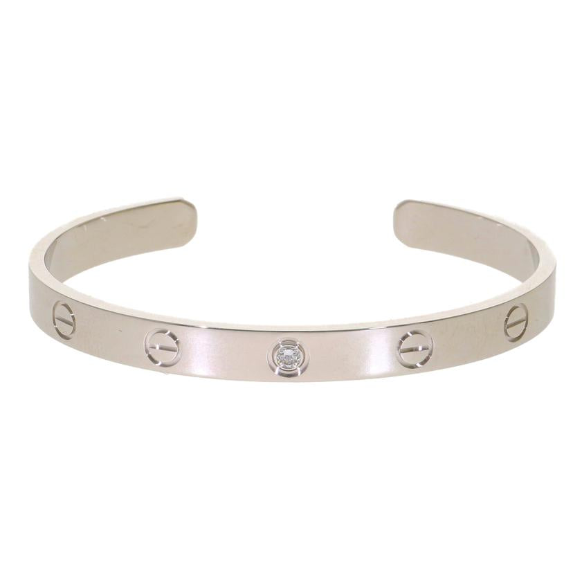 Cartier カルティエ/オープンラブブレス／1Pダイヤ/ｻｲｽﾞ:17//EQM988/Aランク/91