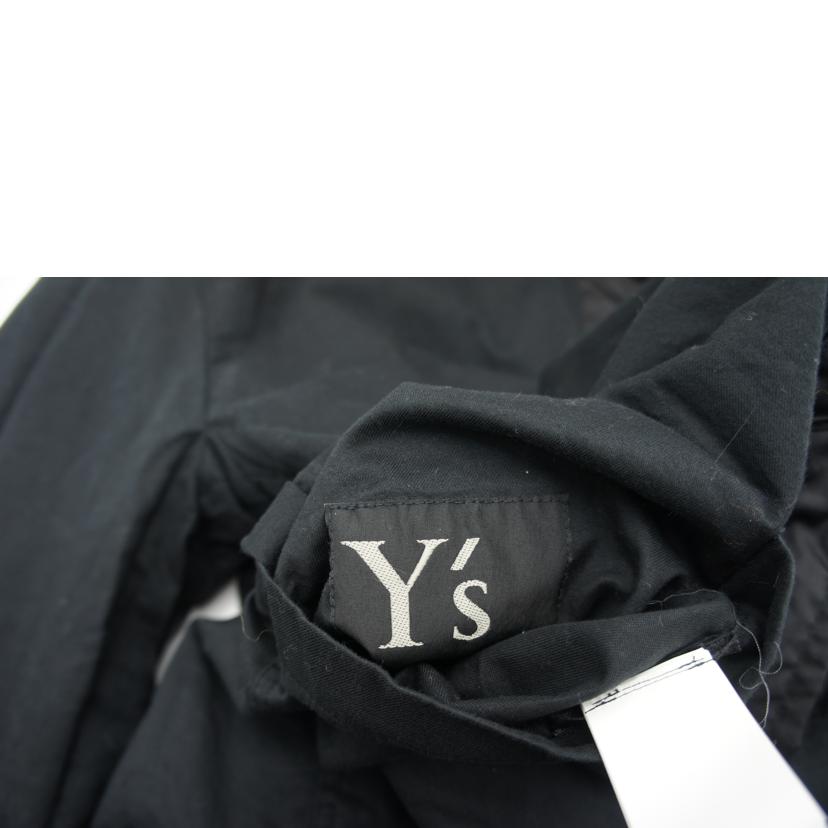 Y‘s ワイズ/Y‘s　NYLON　COLLARLESS　JACKET　　/YJ-Y02-600//ABランク/67