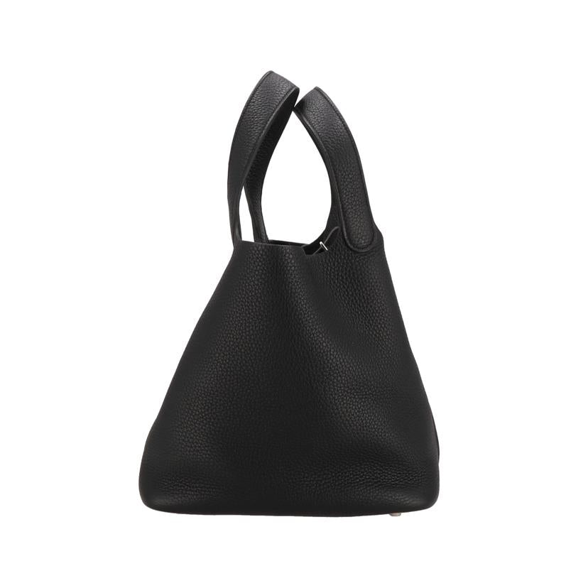 HERMES エルメス/ピコタンロックMM/トゴ/ノワール/H060991//D A***************/Aランク/89