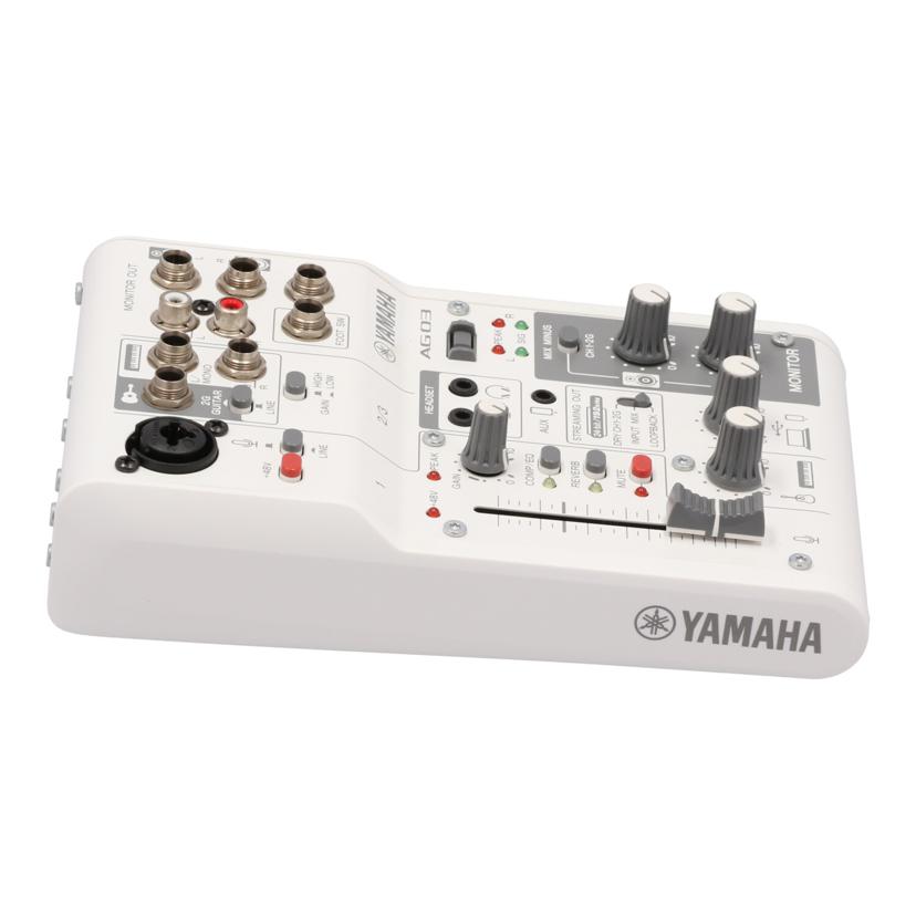 ＹＡＭＡＨＡ ヤマハ/ミキシングコンソール/AG03Mk2//YGCZ03111/Bランク/75