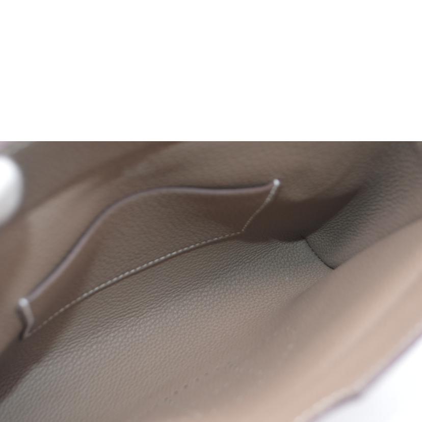 HERMES エルメス/ヴィドポッシュ/トゴカーフスキン/エトゥープ/H084283CK//B F***************/Aランク/89