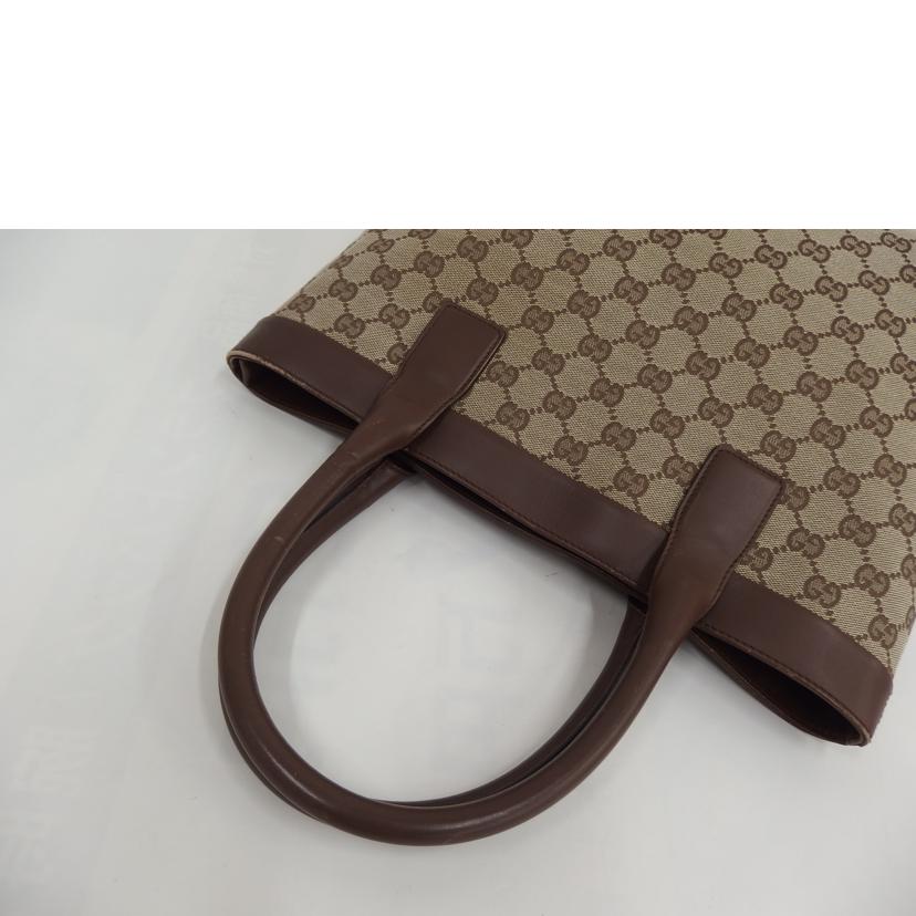 GUCCI ｸﾞｯﾁ/GGキャンバスレザートート/002.1119.002058//Bランク/82