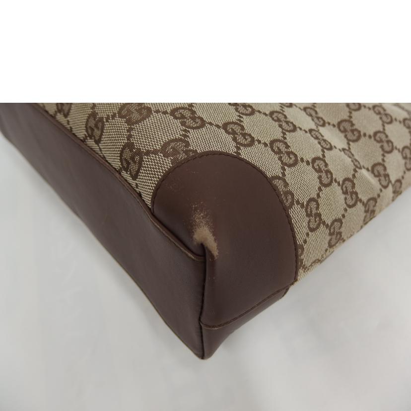 GUCCI ｸﾞｯﾁ/GGキャンバスレザートート/002.1119.002058//Bランク/82