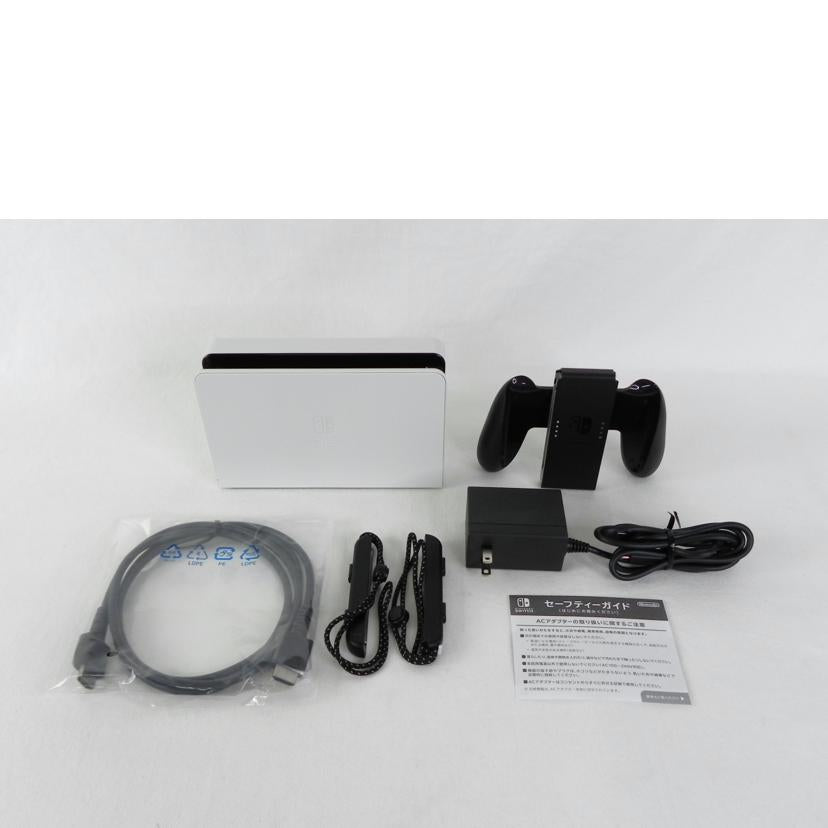 NINTENDO 任天堂/ニンテンドーSwitch　有機ELモデル／ホワイト/HEG-001//XTJ10555737337/Aランク/81