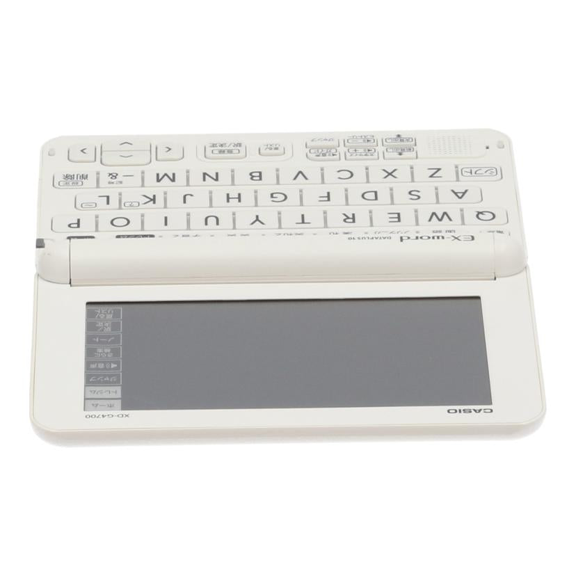 CASIO カシオ　/電子辞書／EX－word/XD-G4700//801EW72CA100107/Bランク/62