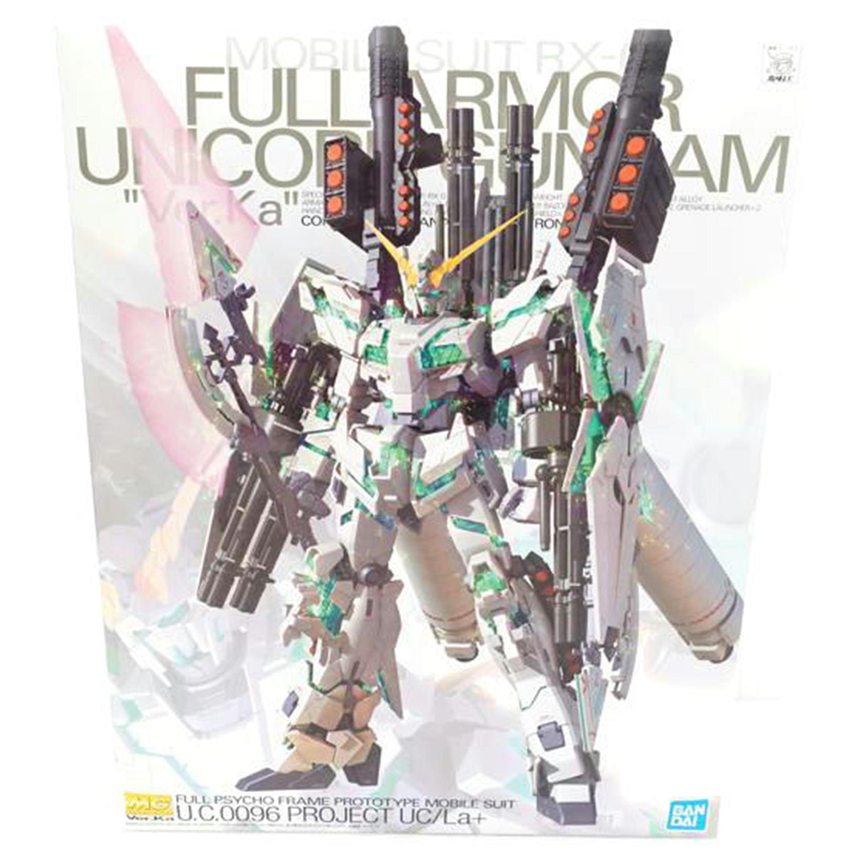BANDAI バンダイ/1/100 MG フルアーマーユニコーンガンダム Ver.Ka ｢機動戦士ガンダムUC｣/RX-0//Sランク/88