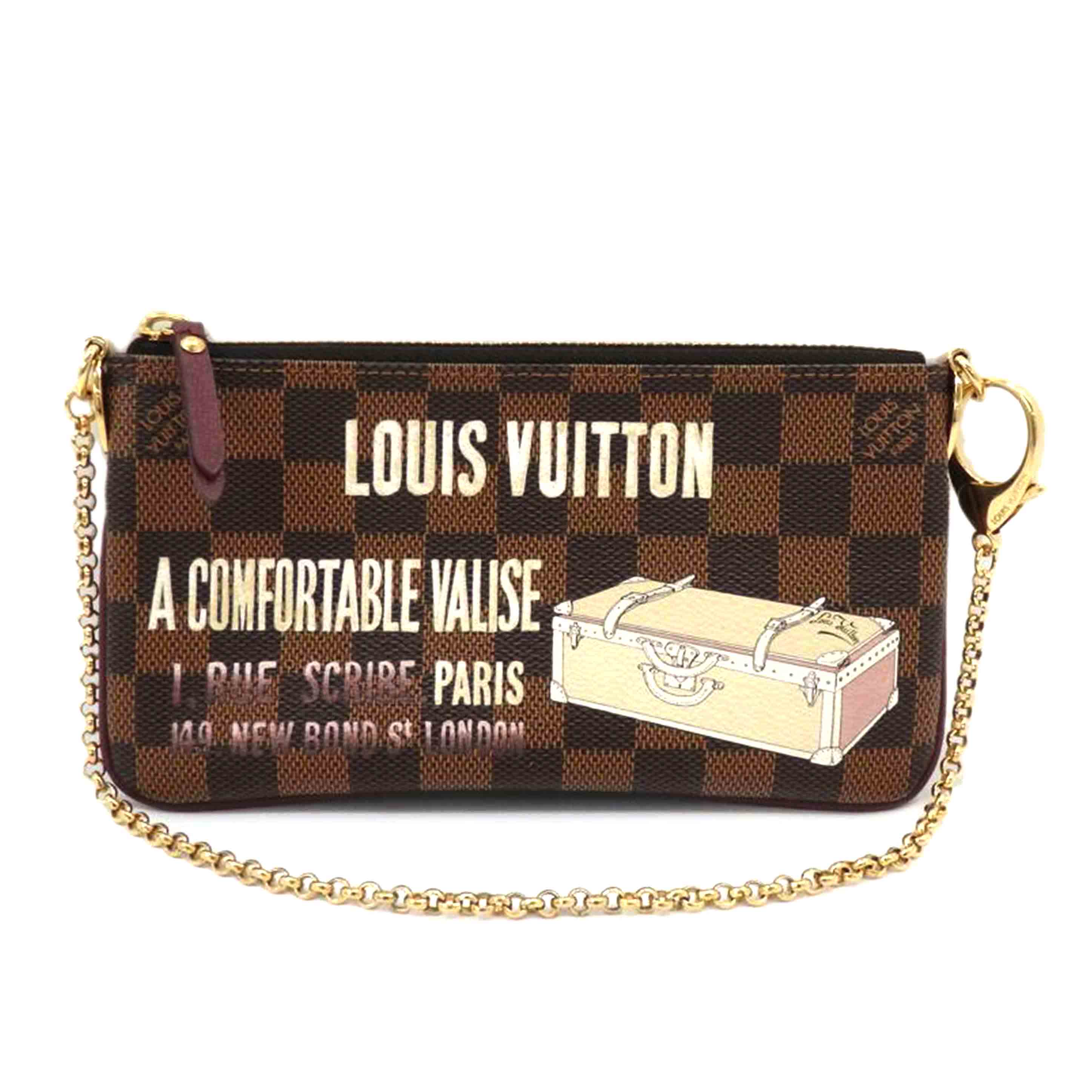 LOUIS VUITTON ルイ・ヴィトン/ポシェット・ミラMM／ダミエ／トランクプリント/N63091//AA4***/Aランク/77