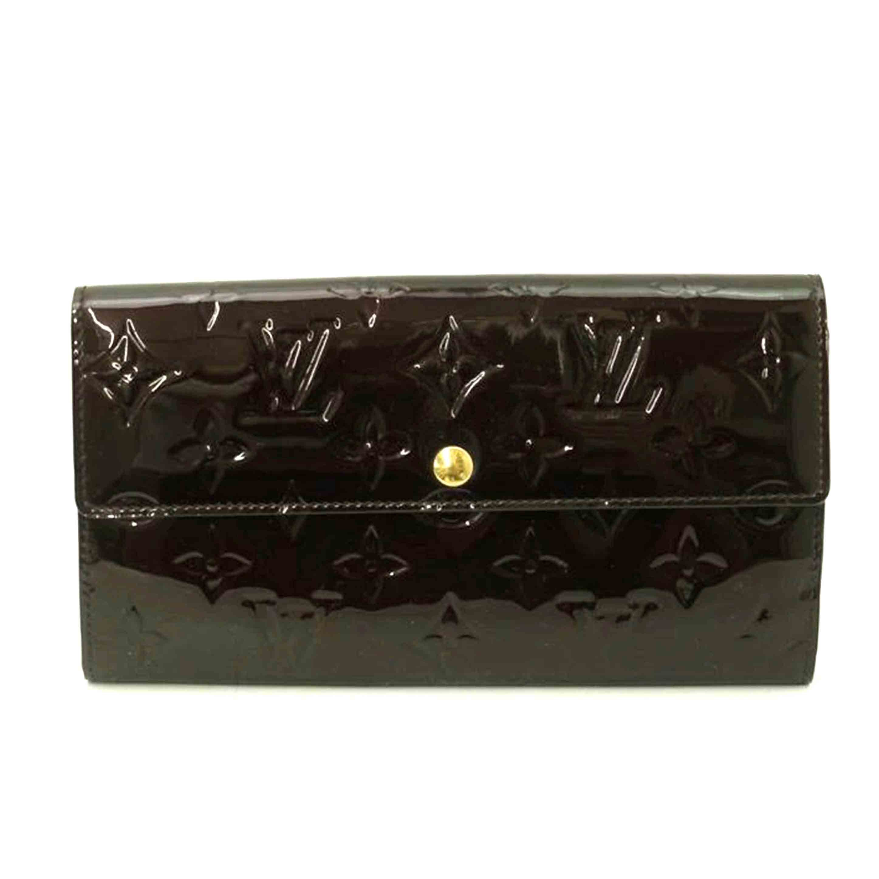 LOUIS VUITTON ルイヴィトン/ポルトフォイユサラ/ヴェルニ/アマラント/M93524//TN3***/Aランク/69