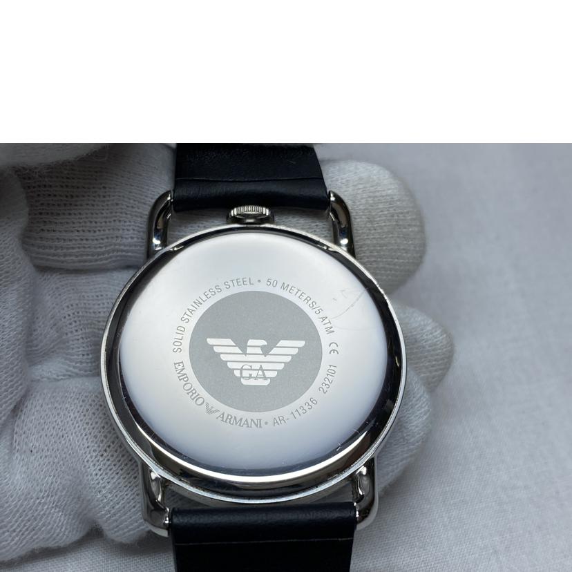 EMPORIO　ARMANI エンポリオアルマーニ/アヴィエータースモールセコンド/AR-11336//Bランク/52