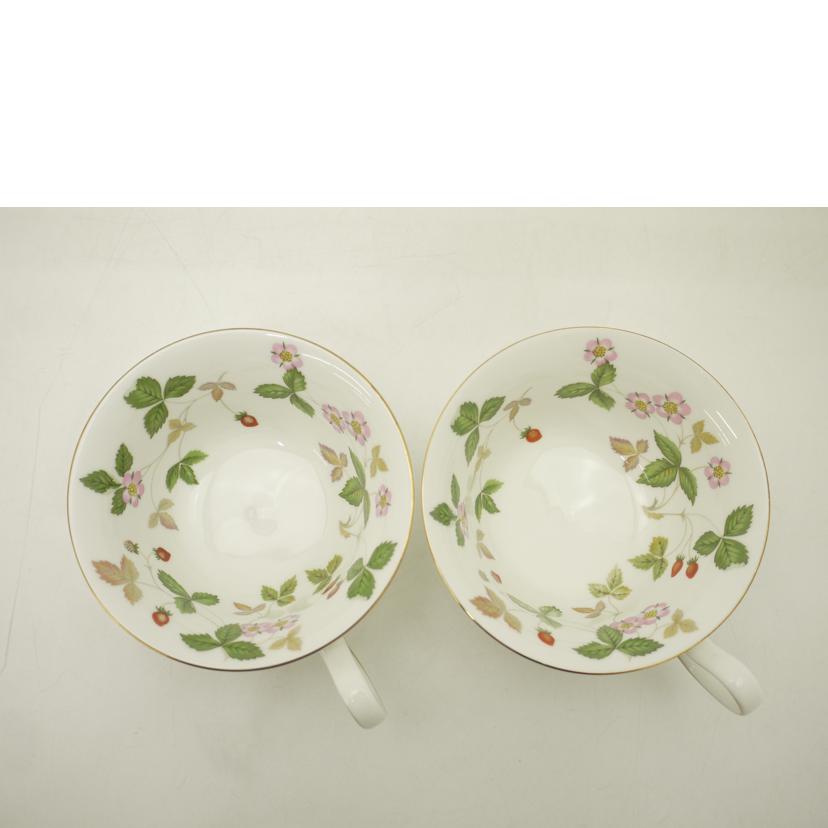WEDGWOOD ウェッジウッド/ウェッジウッド　ワイルドストロベリー　カップ＆ソーサー　ペア//Aランク/69