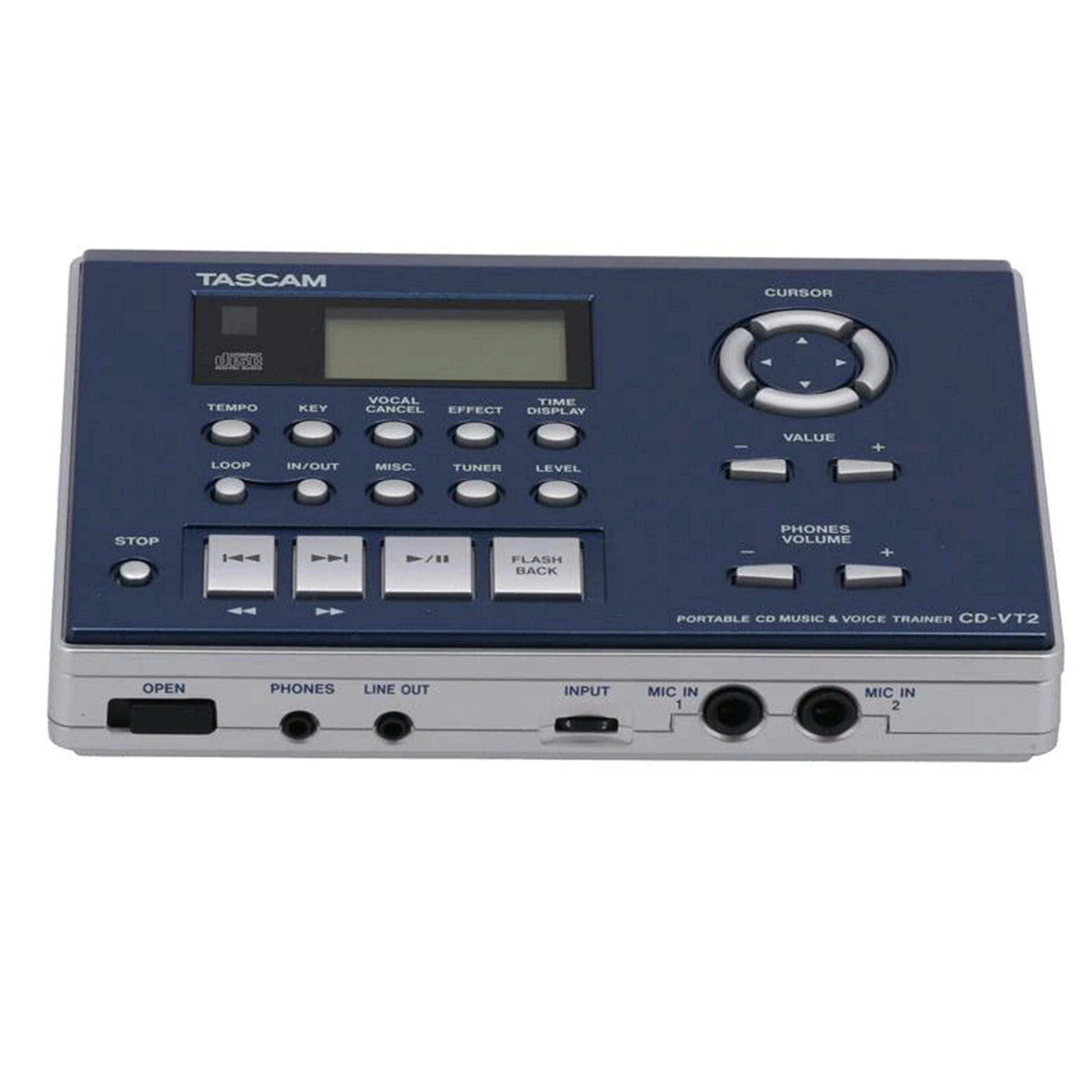 TASCAM タスカム/ポータブルCDミュージック＆ボイストレーナー/CD-VT2//0430285/Bランク/71