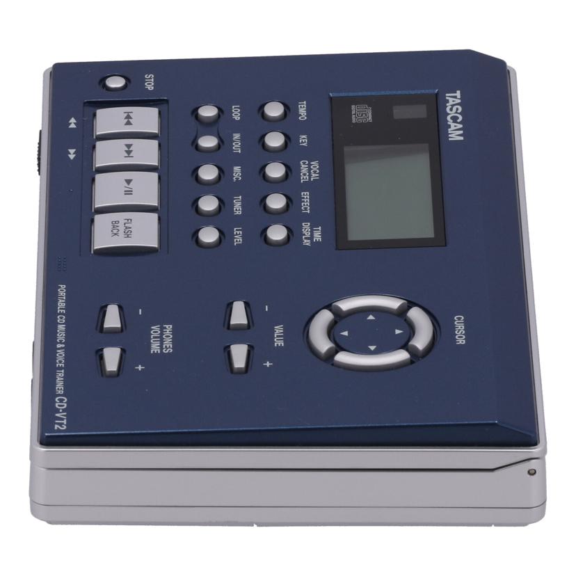 TASCAM タスカム/ポータブルCDミュージック＆ボイストレーナー/CD-VT2//0430285/Bランク/71