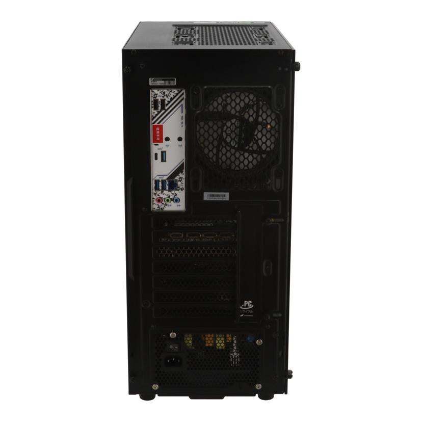 THIRDWAVE　DOSPARA　 ドスパラ　/Win11ゲーミングPC／GALLERIA　Crazy　Raccoonコラボモデル/CRA7C-R47//729493-79448/Bランク/75