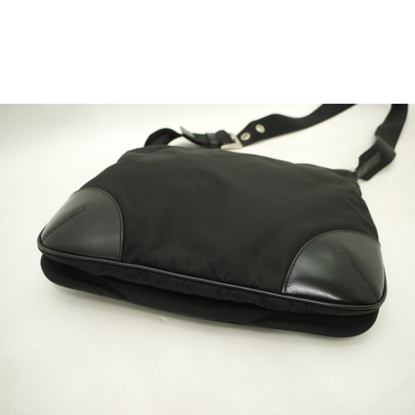 PRADA プラダ/ナイロンレザ-ショルダ-/ブラック/BT0326//7S/*****/ABランク/69