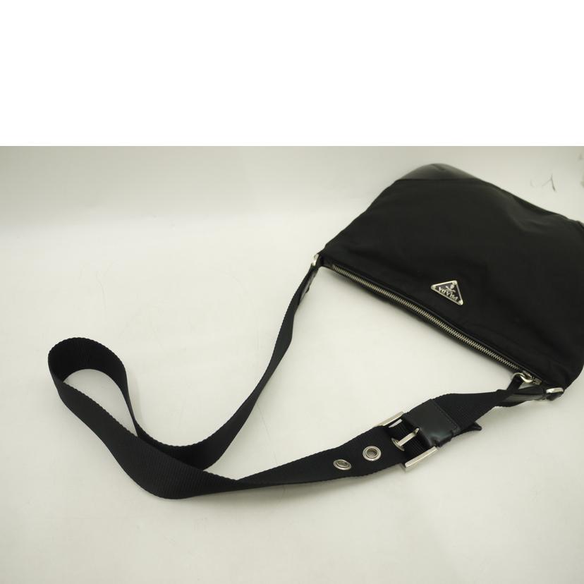 PRADA プラダ/ナイロンレザ-ショルダ-/ブラック/BT0326//7S/*****/ABランク/69
