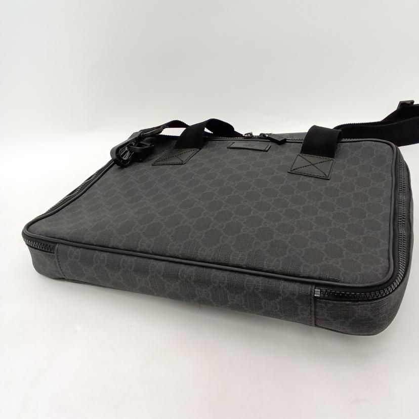 GUCCI グッチ/GGスプリーム2wayパソコンケース/ブラック/169934//200***/Aランク/69