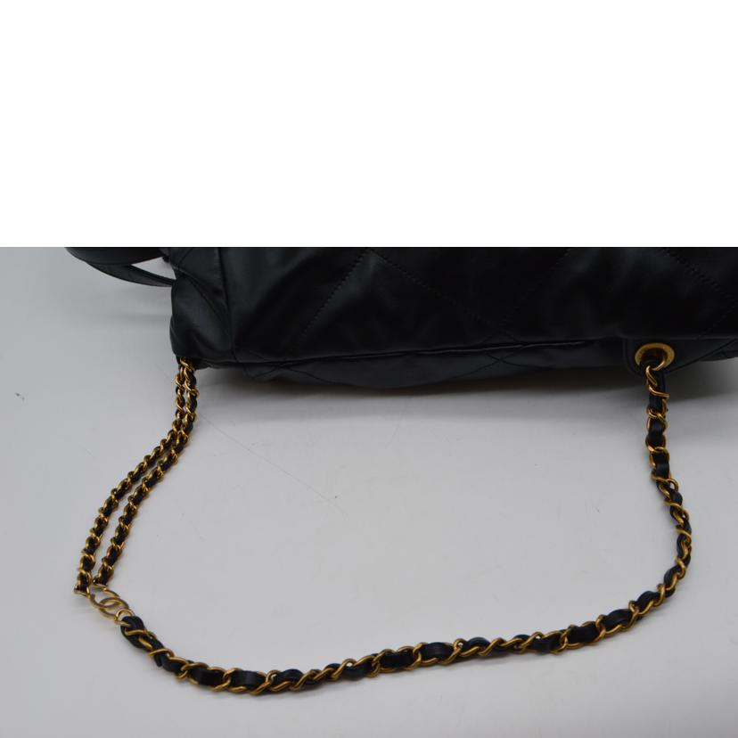 CHANEL シャネル/シャネル22シャイニカーフスキンスモールチェーンバックパック/AS3859//TCK*****/Aランク/89