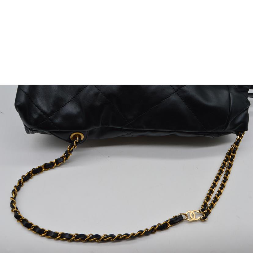 CHANEL シャネル/シャネル22シャイニカーフスキンスモールチェーンバックパック/AS3859//TCK*****/Aランク/89