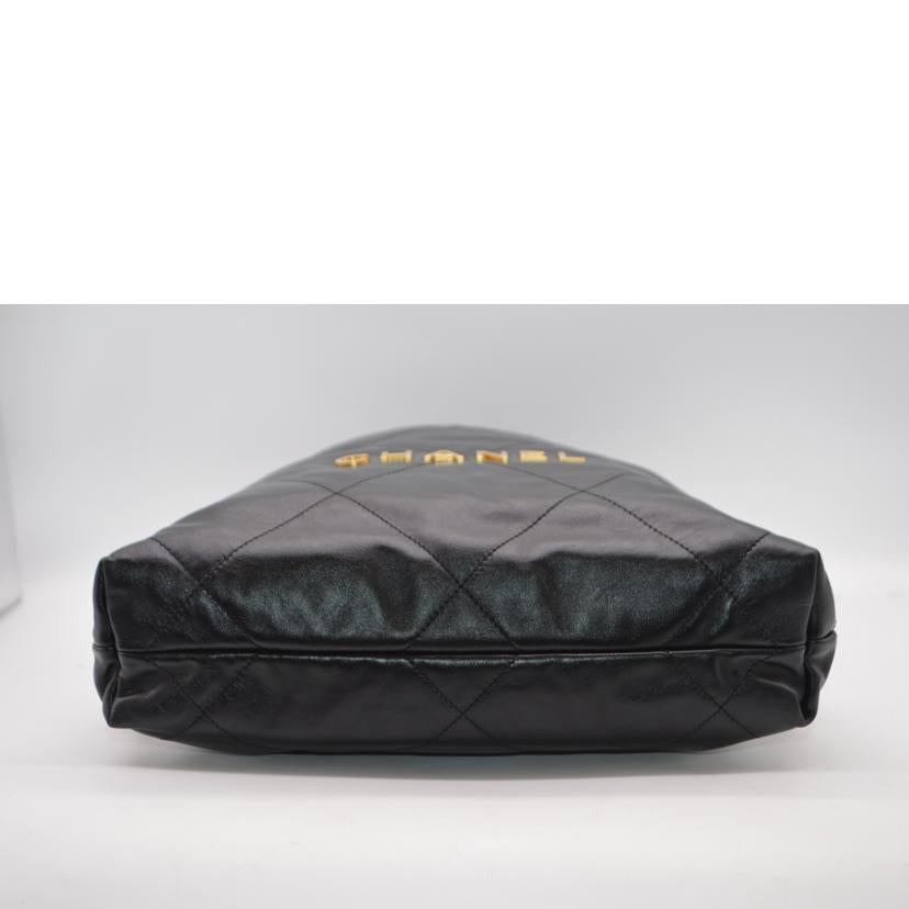 CHANEL シャネル/シャネル22シャイニカーフスキンスモールチェーンバックパック/AS3859//TCK*****/Aランク/89