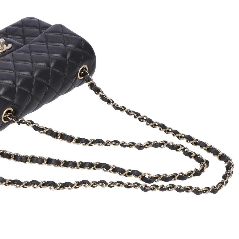 CHANEL シャネル/ミニマトラッセチェーンショルダーラムスキン／GD金具/A66900//KUH*****/SAランク/75