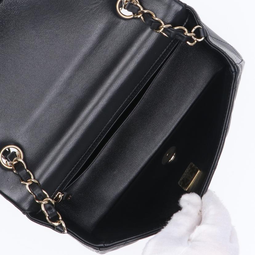 CHANEL シャネル/ミニマトラッセチェーンショルダーラムスキン／GD金具/A66900//KUH*****/SAランク/75