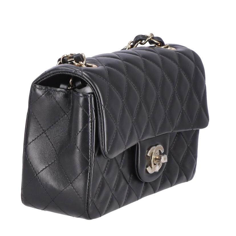 CHANEL シャネル/ミニマトラッセチェーンショルダーラムスキン／GD金具/A66900//KUH*****/SAランク/75