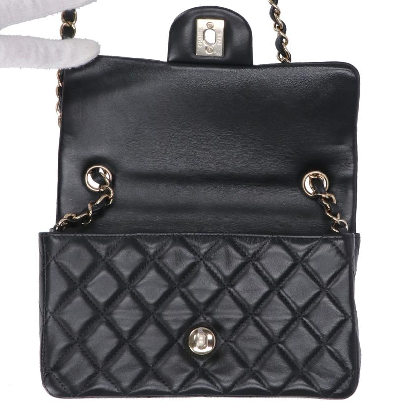 CHANEL シャネル/ミニマトラッセチェーンショルダーラムスキン／GD金具/A66900//KUH*****/SAランク/75