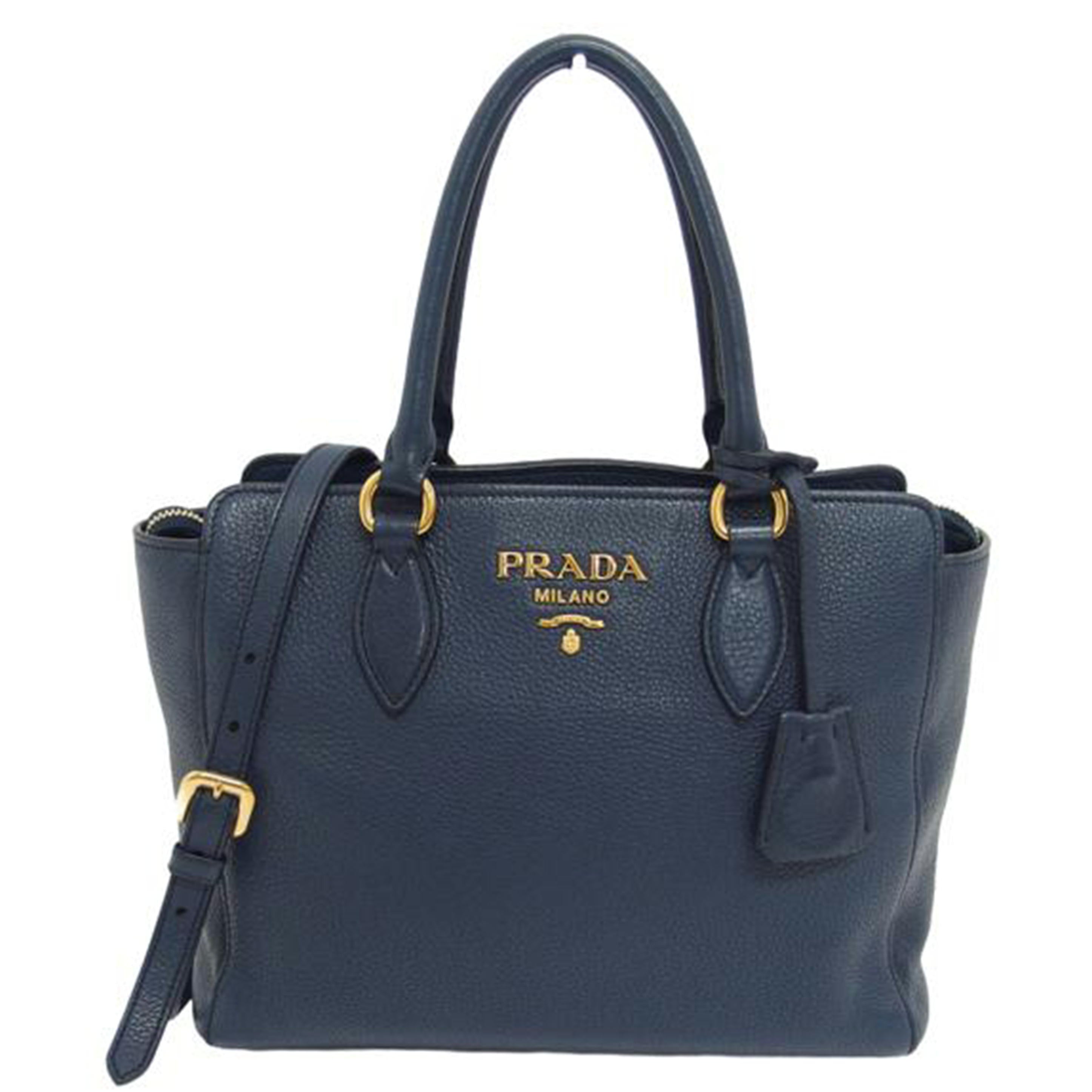 PRADA　 プラダ/VITELLO　PHENIX／2WAYバッグ／ネイビー/1BA205//272/ABランク/04