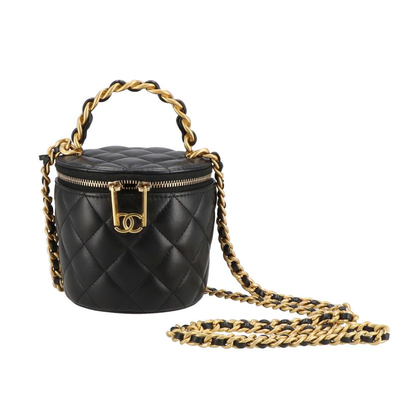 CHANEL シャネル/マトラッセラムスキンバニティチェーン2wayショルダー/AP2873//L40*****/Aランク/89