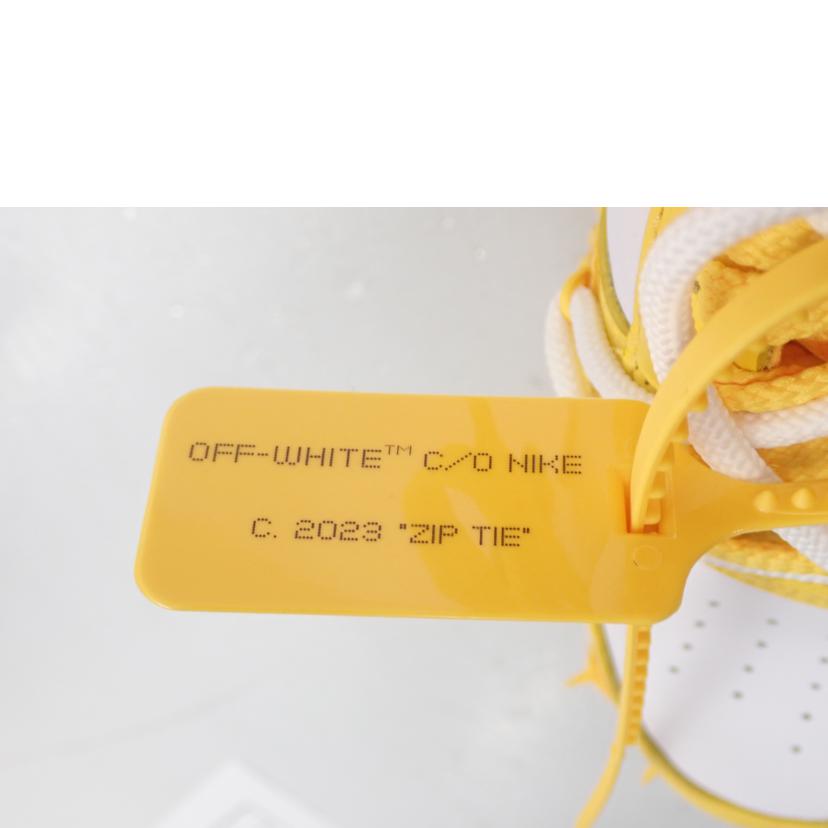 NIKE×Off－White ナイキ×オフホワイト/NIKE×Off－White　AIR　FORCE　1　MID　SP　LTHR/DR0500-101//27.5cm/Aランク/62