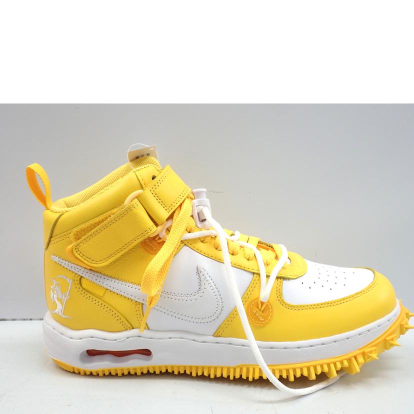 NIKE×Off－White ナイキ×オフホワイト/NIKE×Off－White　AIR　FORCE　1　MID　SP　LTHR/DR0500-101//27.5cm/Aランク/62