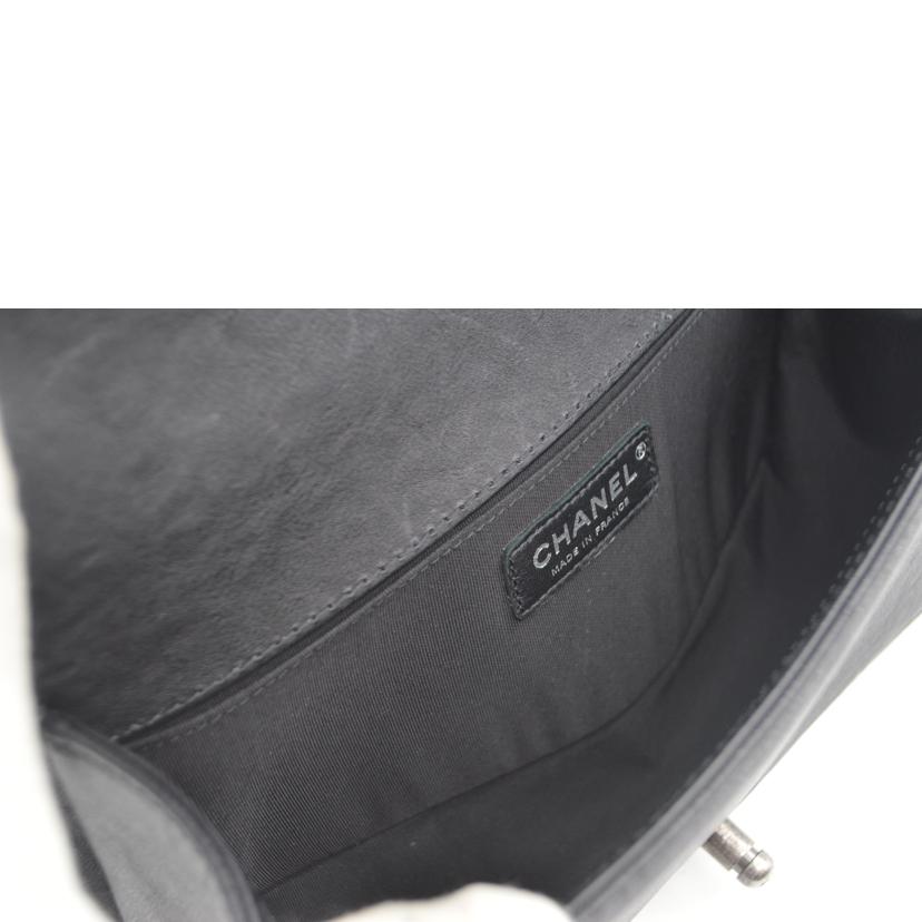 CHANEL シャネル/ボーイシャネルガンメタルハンドルチェーンショルダー/A94804//231*****/Aランク/89