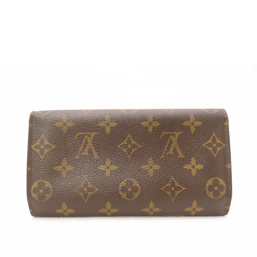 ＬＯＵＩＳ　ＶＵＩＴＴＯＮ ルイヴィトン　ビトン　茶　ブラウン　三つ折り長財布　レディース　メンズ/ポルトトレゾール・インターナショナル／モノグラム/M61215//SD0***/Bランク/69