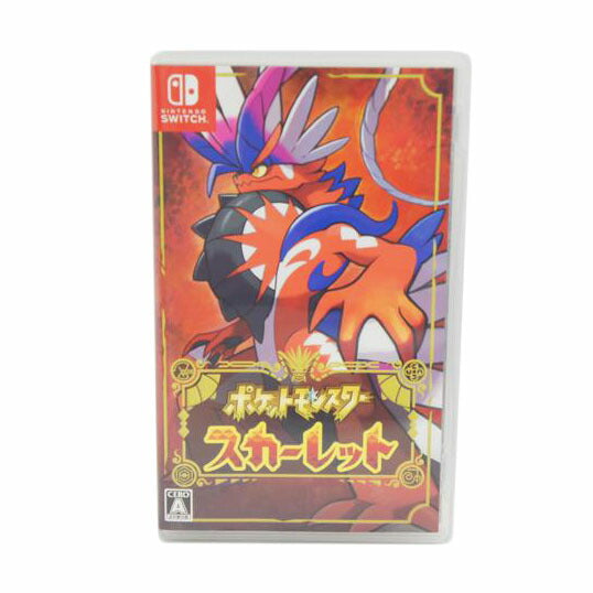 Nintedo 任天堂/ポケットモンスター　スカーレット／SWITCH//ABランク/05