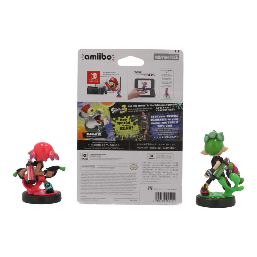 amibo スプラトゥーン3　セット Amazon.co.jp: amiibo すりみ連合セット[フウカ／ウツホ