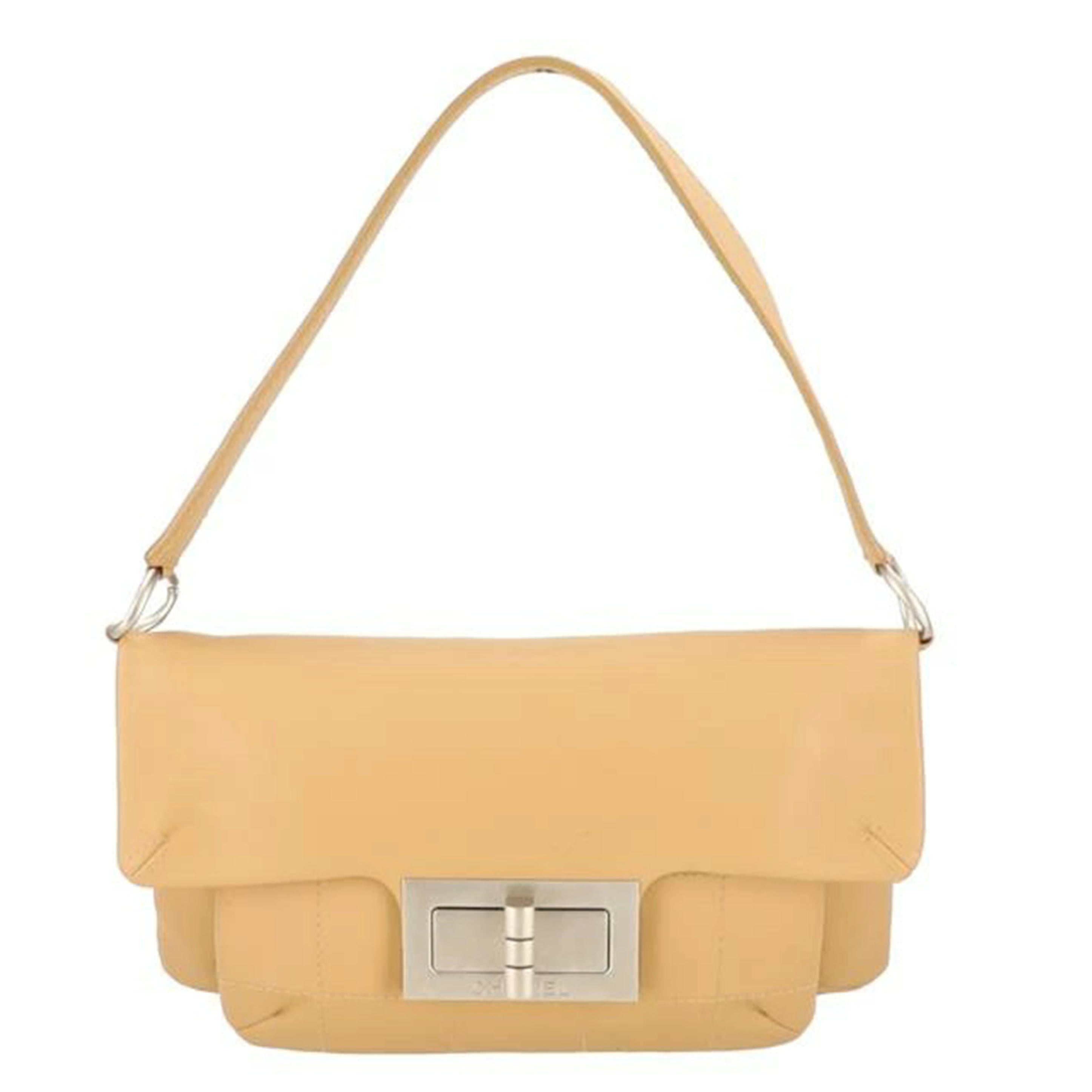 CHANEL シャネル/2．55　チョコバーレザーワンショルダー//826****/ABランク/91