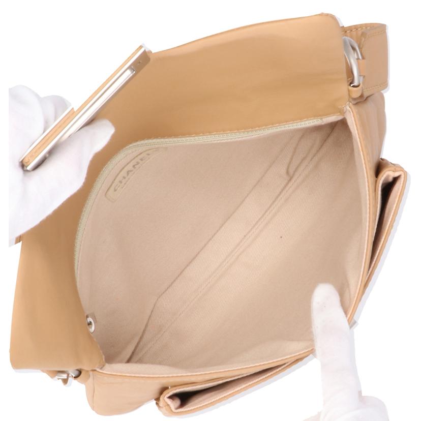 CHANEL シャネル/2．55　チョコバーレザーワンショルダー//826****/ABランク/91